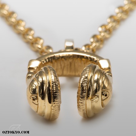 【特別送料無料！】 HeadPhones (Gold) Oz by Chokers & Necklaces Pendants, | ネックレス・ペンダント