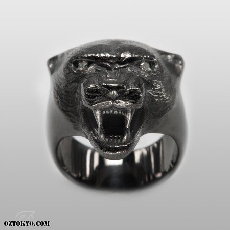 The Panther (Black S) | Rings by Oz Abstract Tokyo | Online