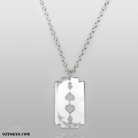 AceRazor Silver Pendants Necklaces Chokers by Oz Abstract Tokyo Online Boutique Oz Abstract Tokyo Japan