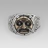 BigBlackMaria a141 Aztec Ring Guwashi front view.