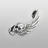 Oz Abstract PIN9302 Flyin` Skull left view.