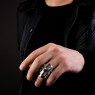 Anonymous R64 Armor Ring on male model.