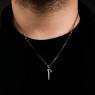 Kalico Lucy TRS040-P Beautiful Initial on male model. 