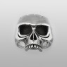 BIGBLACKMARIA a162 rebel skull up straight view. 