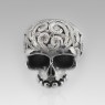 BigBlackMaria a061WCZ Baby Skull Custom front view.