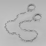 Oz Abstract WC9306 HandCuff Chain right view.