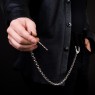 Oz Abstract WC9306 HandCuff Chain on male model.