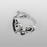 Kalico Lucy KLH003 Vanity Heart Ring left view.