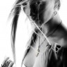 Oz Abstract P9358-BR The Sinner on female model.