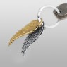 Oz Abstract OT9304SVxBR Key Holder Angel Wings left view.