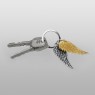 Oz Abstract OT9304SVxBR Key Holder Angel Wings side view.