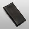 BigBlackMaria Long wallet black DS043r back view.