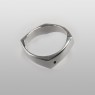 Oz Abstract Tokyo R9349 Dimension Ring front view.