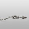 Kalico Lucy KL007 custom HeavensRumbleFish necklace profile view.