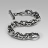 Oz Abstract Tokyo Br9325 Onyx Bracelet curved view.