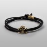Oz Abstract Tokyo MCB-Br Mexico Cross Bone Bracelet front view.