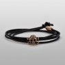 Oz Abstract Tokyo MCB-Bz Mexico Cross Bone Bracelet front view.