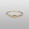 Kalico Lucy Small Heart Ring KL-HR-K10 front view.