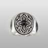 Magische Vissen beautiful arabesque ring OZR107SAG front view.