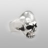 Nakayama Hidetoshi NHR009 simple skull ring left view.