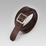 brown leather belt by oz abstract tokyo.