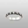 Skull ring sai053 by SAITAL up straight view.