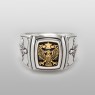 Beautiful emblem ring american eagle sai009 by Saital.