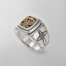 Beautiful emblem ring american eagle sai009 by Saital.