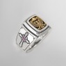 Beautiful emblem ring american eagle sai009 by Saital.