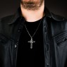 Saital sai001 Large cross necklace. 