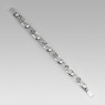 Saital sai039 Silver emblem bracelet.