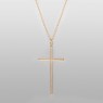 Simple and elegant cross necklace.