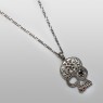 Skull necklace by BigBlackMaria limited edition.
