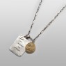 Message collaboration necklace from BBM and OzTKY.