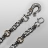 Silver wallet chain from Solid Traditional Silver.