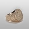 Free mason gold maria ring.