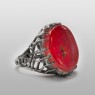 MFM red oval ring.