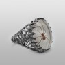 MFM white spider ring.