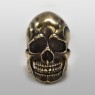 Large brass skull by sts.