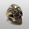 Large brass skull by sts.