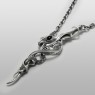 Ability Normal large silver necklace. 