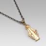 Maria necklace from brass.