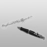 Ebony single action bolt pen by Nakayama Hidetoshi.