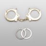 Brass handcuff key holder.