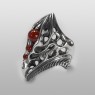 Ability Normal ring with carnelian.