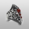 Ability Normal ring with carnelian.