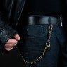 Brass wallet chain by STS.