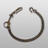 Brass wallet chain by STS.