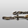 Brass wallet chain by STS.