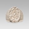 Free Mason gold ring by Oz Abstract Tokyo.